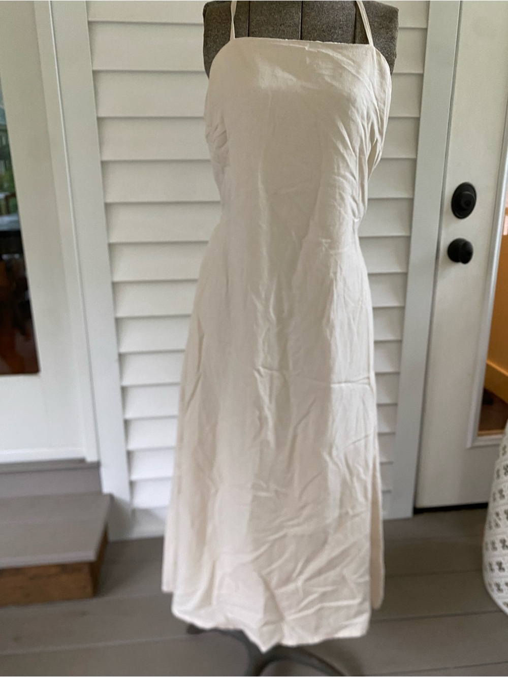 Japna Cream Maxi Dress